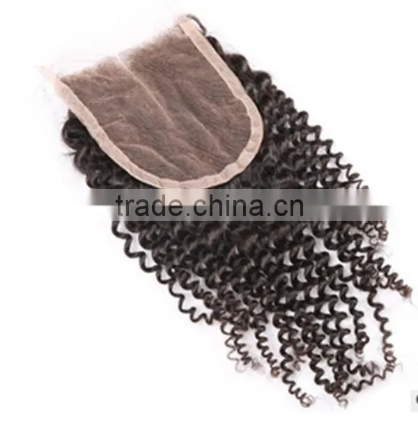 3 part silk base lace closure customized for a braided wig