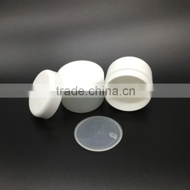 50g plastic empty cream jar with screw cap