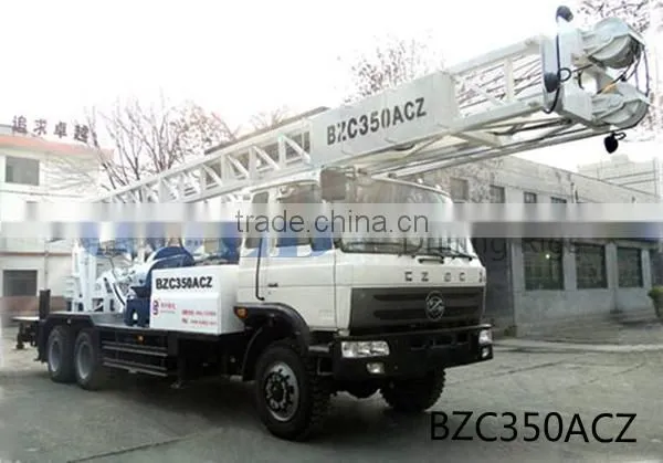 350m Depth truck mounted water well drilling rig BZC350ACZ