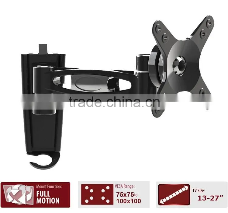 aluminium adjustable TV mounting bracket for 13"-27" screen TV