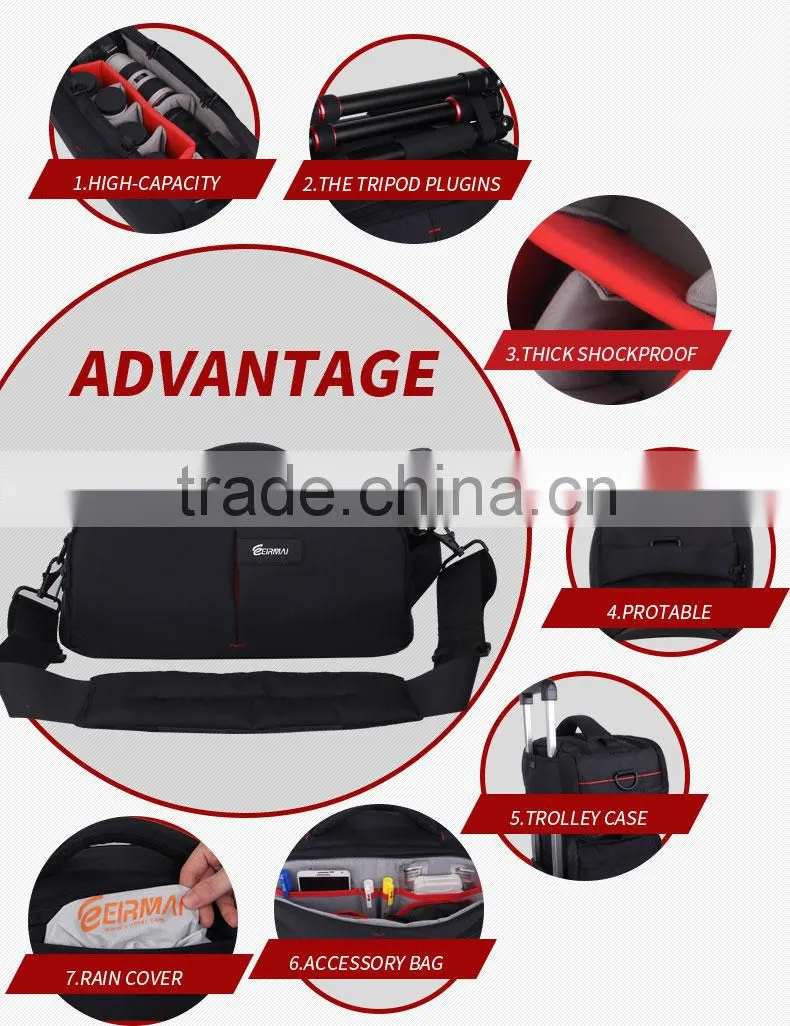 Big capacity new arrival video bag