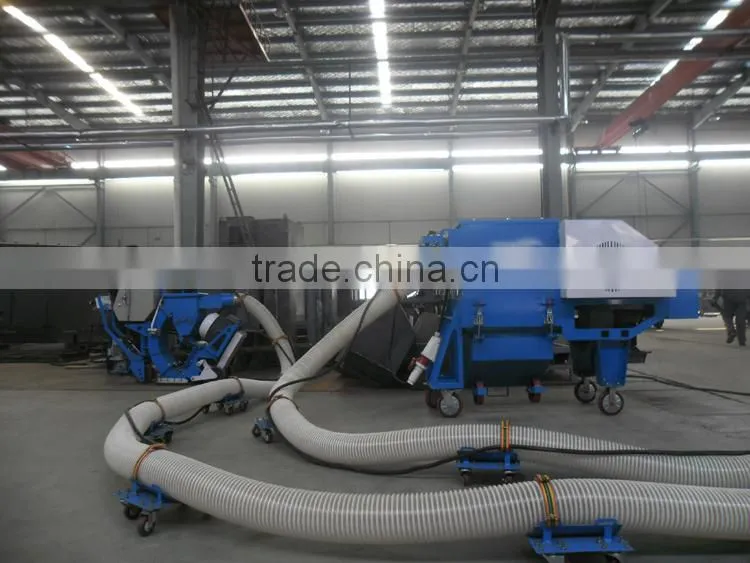 Road shotblasting machine