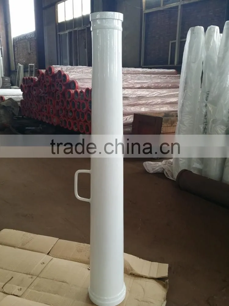 Sermac concrete pump 1200mm reducer pipe, ZX flange concrete reducer pipe