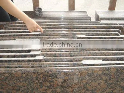 Tan brown Kitchen Granite Countertops