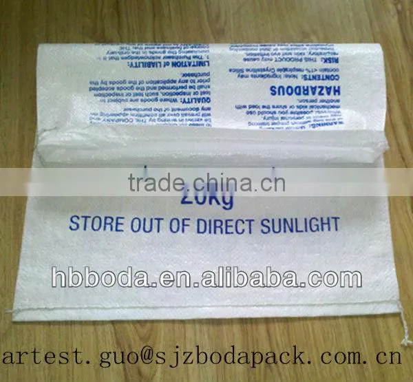 50 KG pp woven bags packing corn