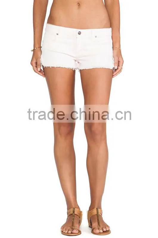 Ladies jeans running shorts