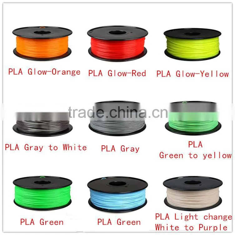 PLA ABS 3D Printer Filament 1.75mm 3.0mm Wax 3D Printer