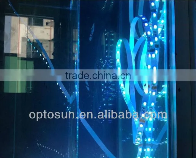 SMD5050 60leds/m 14.4w/m DC12V 5m/roll waterproof led strip car
