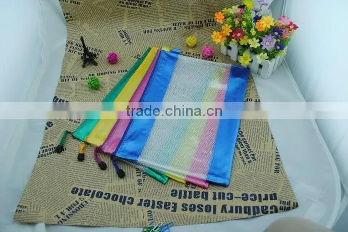 Colorful Various Size Zipper PVC Pouch