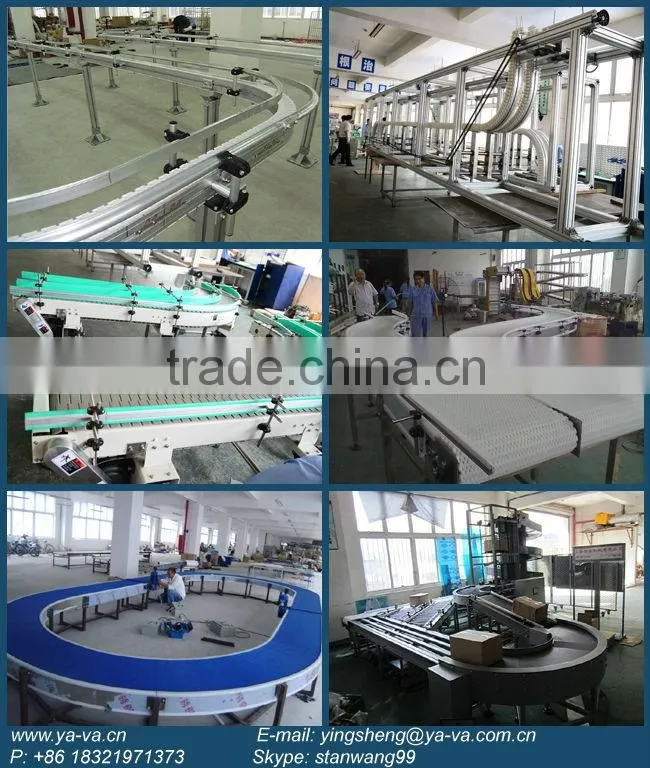 material lifting conveyor for bottle and carton lifting