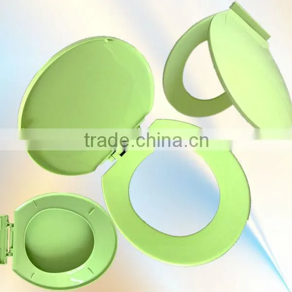 1024 saniatary plastic green toilet seat for sale