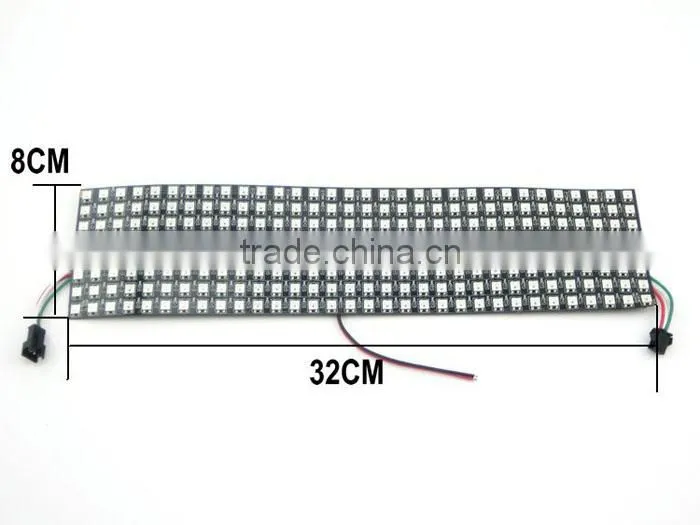 P10 flexible LED matrix display panel ws2812/ws2812B/sk6812/APA102