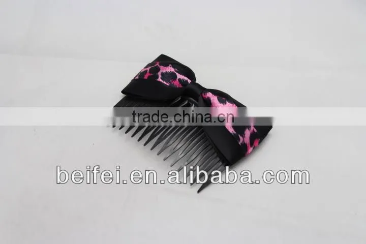 Fashion Hair Comb, Satin Knotbow, Factory Outlet