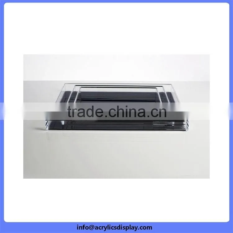 Cheap economic oem acrylic candy trays
