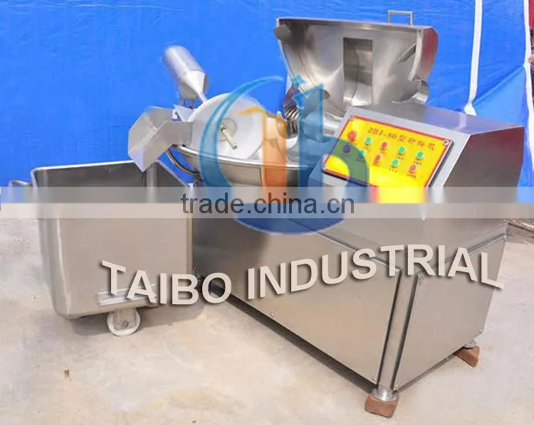 Commercial multifunction vegetable and meat cutting and mixing machine