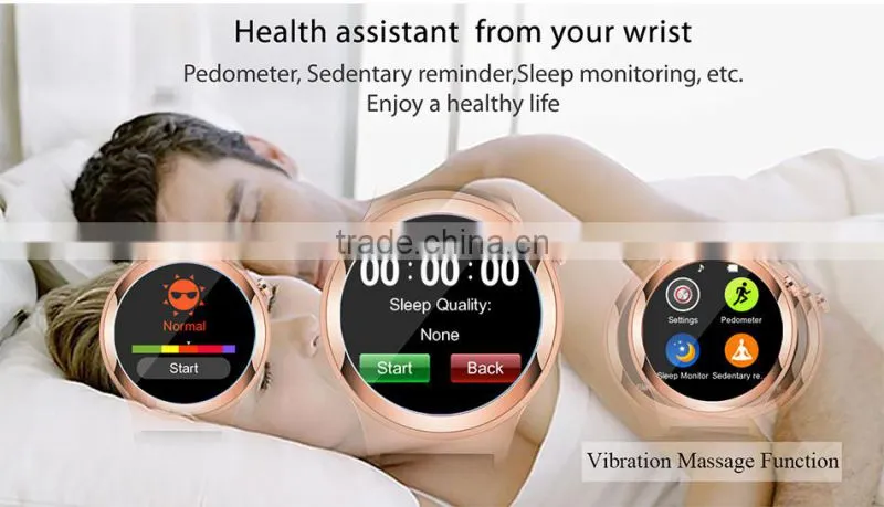 2016 New S3 Bluetooth Smart Watch Wrist Smartwatch APK For Apple Android Smartphone Men Women Wristband Wristwatch