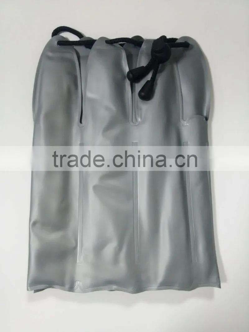 Wine Tote Bag PVC Plastic Bottle Cooler Tote Bag PVC Tote bag for Wine
