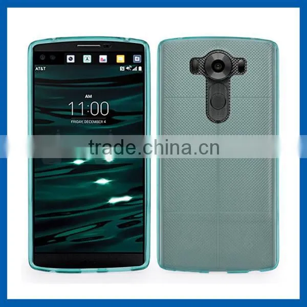 C&T Clear Transparent Flexible Soft TPU Phone Case for LG V10
