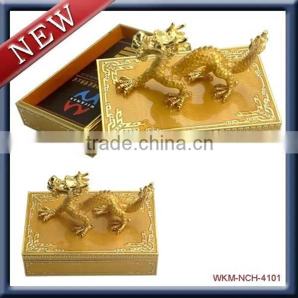 metal jewelry gift box for wedding couple