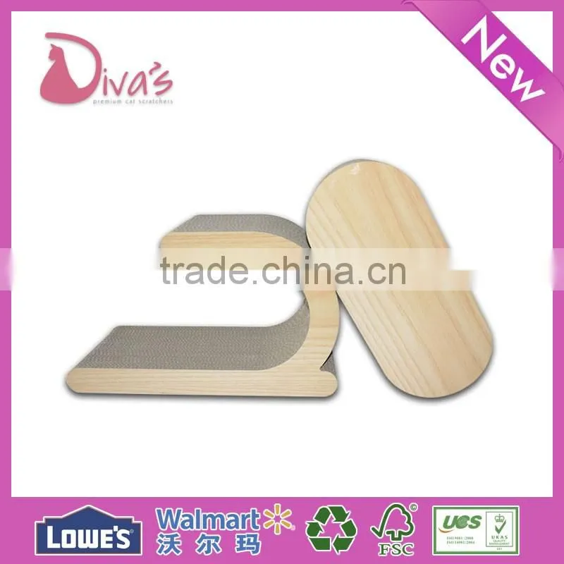 Diva's Natural Design Cat Lounge Cat Scratcher Cardboard
