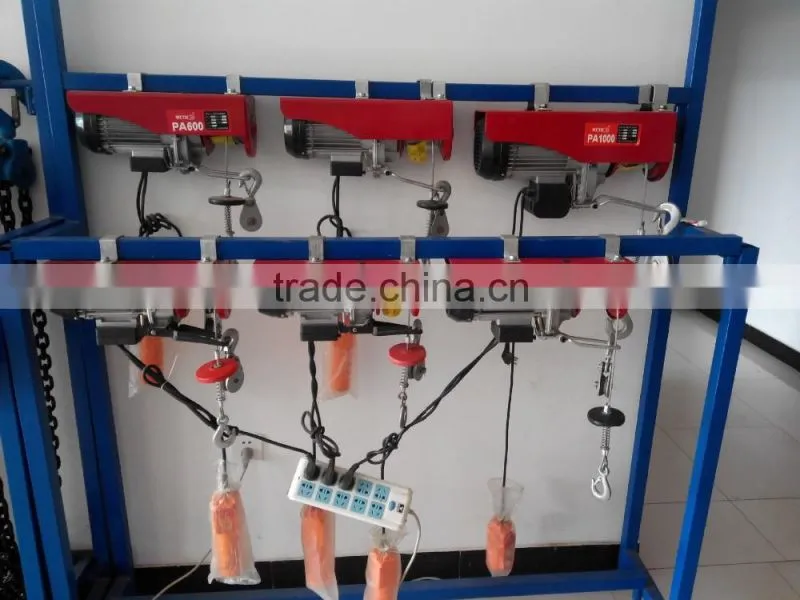 400/800kg PA type small cable electric winch 220v