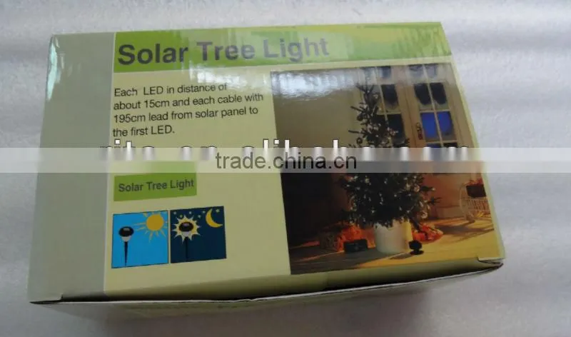 single color 60 LED 10M Solar String
