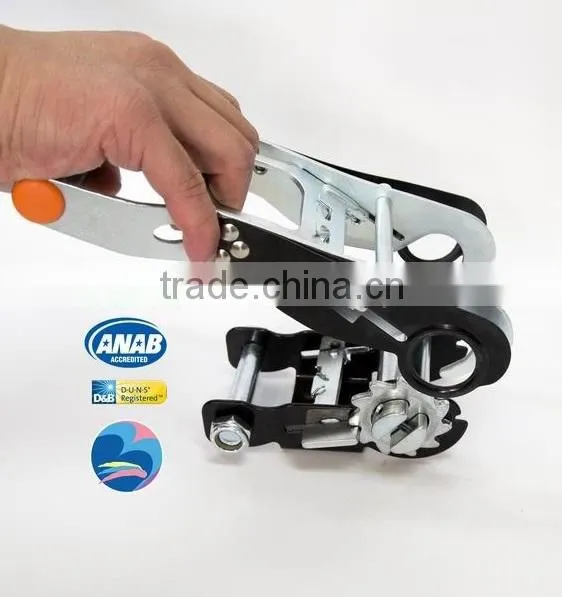 1.5" Detachable Stainless Steel Truck Ratchet Buckle Handle Ratchet Straps