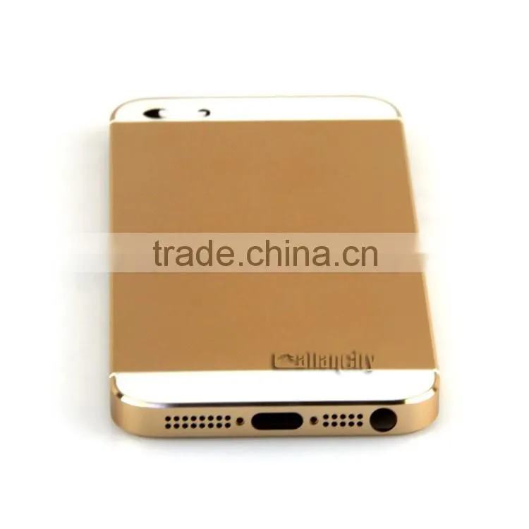 2016 new product for iphone se rose gold housing with back cover