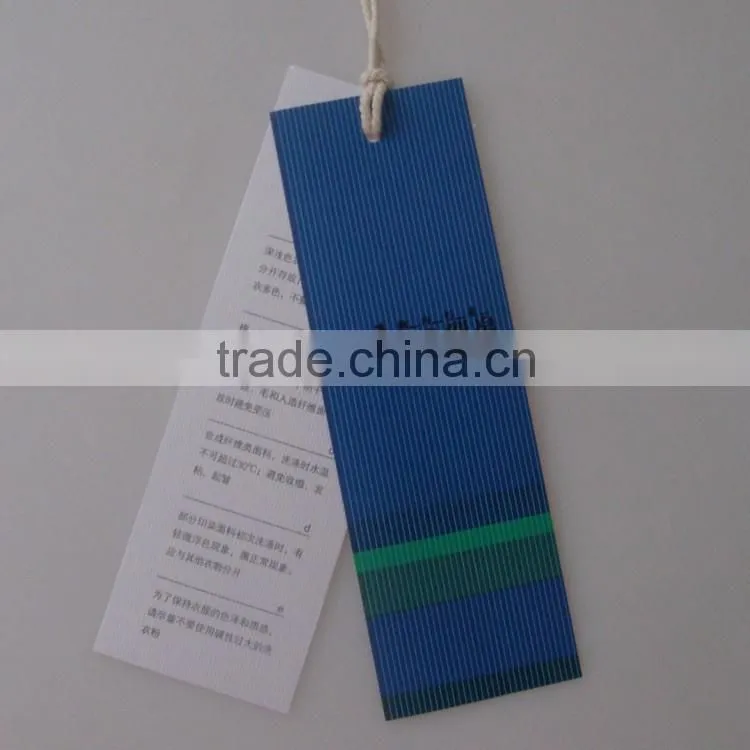 Custom hang tags for clothing