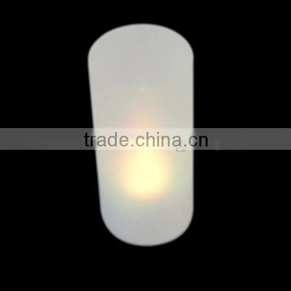 3Pcs LED Lectronic Candle Light Changing Color 7 Colors