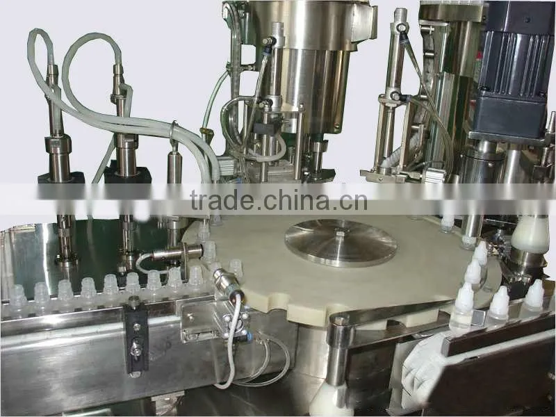 Eye Drop Filling Stoppering And Capping Machine