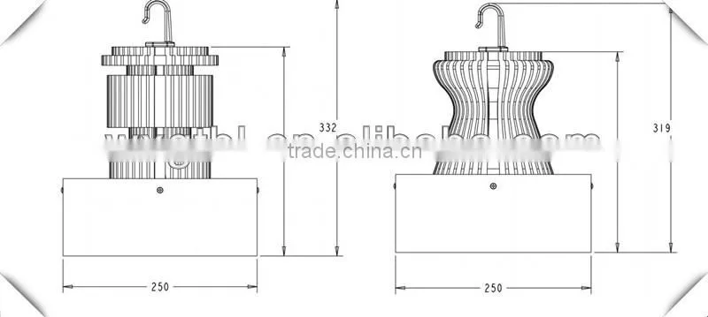 High power Led Highbay with energy saving
