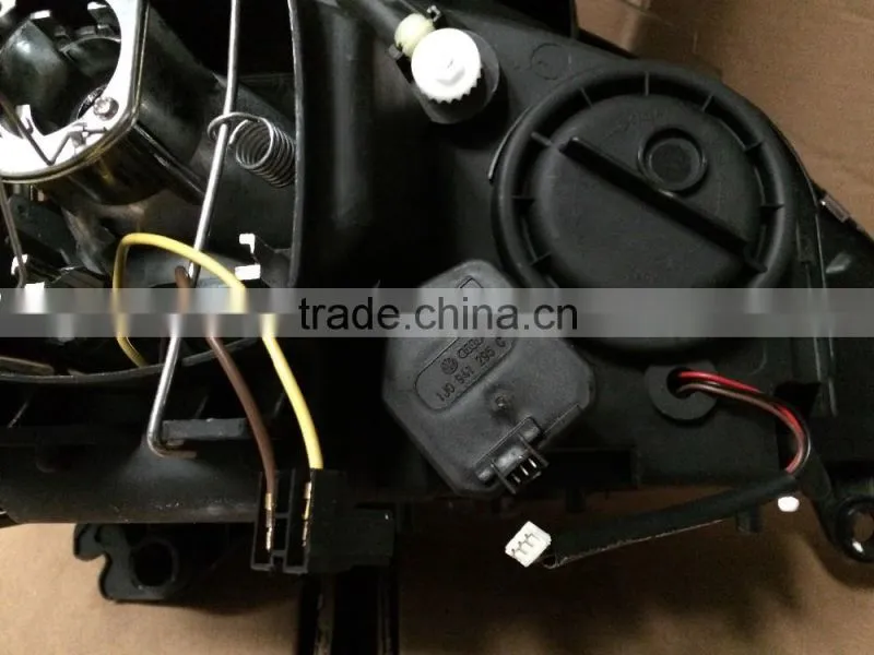 W163 ML 320 ML 430 ML55 AMG Black headlights head lamp assembly