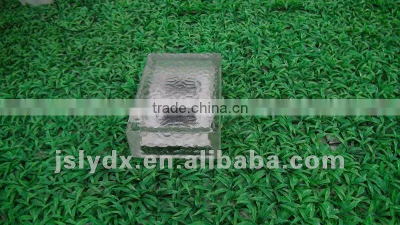 Solar ice led light ,solar floor cube lamp,frosted glass underground paving light