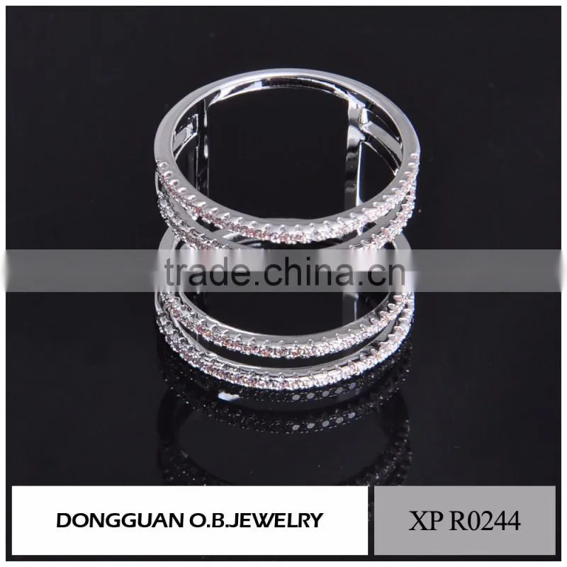 Fashion ring finger rings photos, latest wedding 2 gram white gold ring charm jewelry