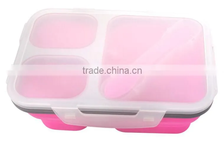 2015 Flexible Silicone lunch Bowls/Baby bowl