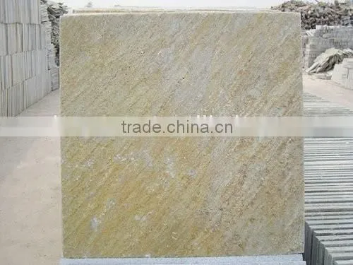 Yellow slate stone with rock prices