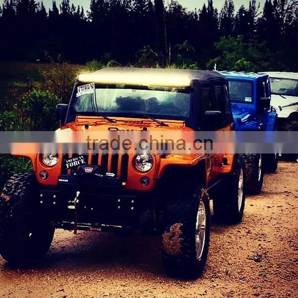 39 inches 120W Car LED light bar Curved High Lumens Super bright