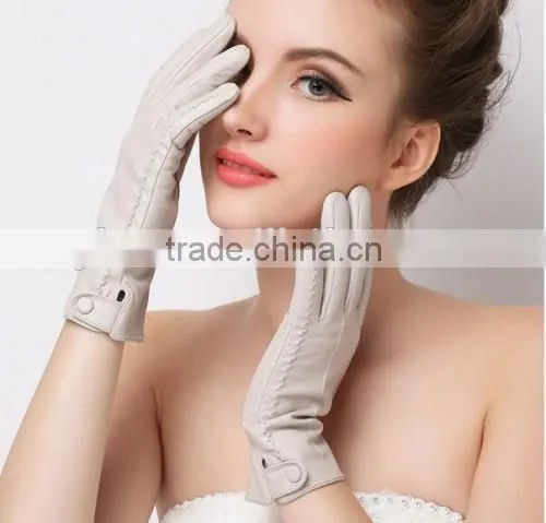 Various Colors Dubai Gloves Real Leather Dubai Gloves
