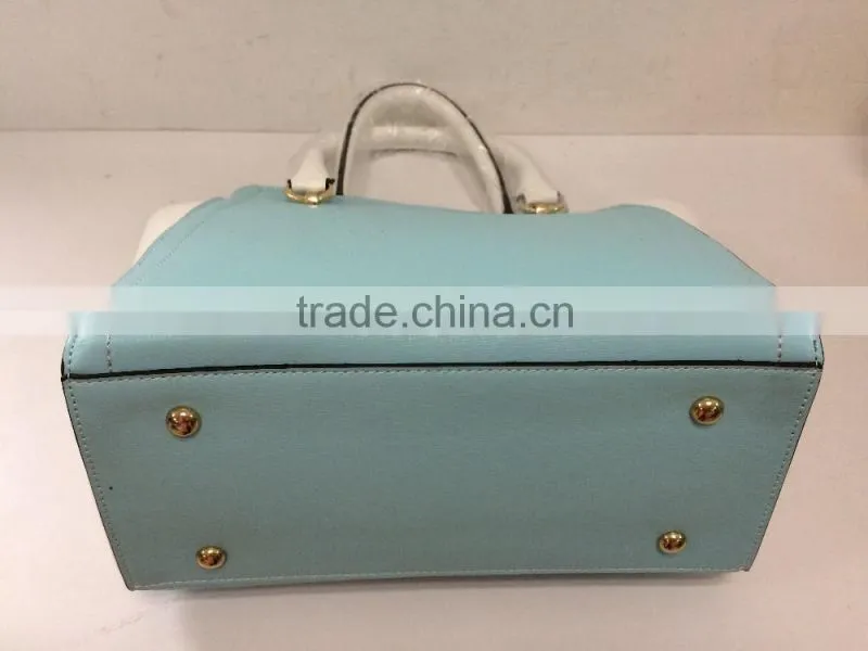 Lovely color young ladies handbag bags