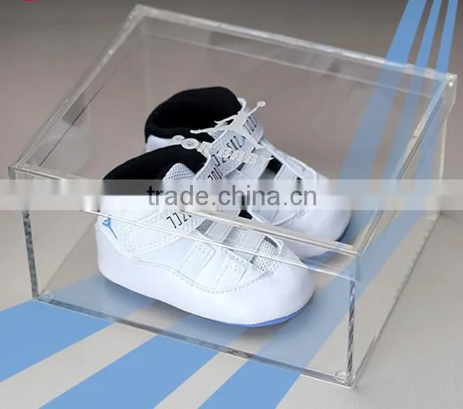 wholeslae hot sale clear acrylic shoe box