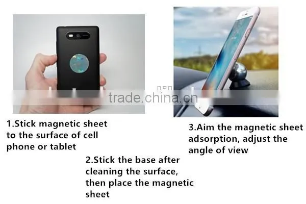 2016 Universal Car Magnetic 360 degree rotating car phone stand