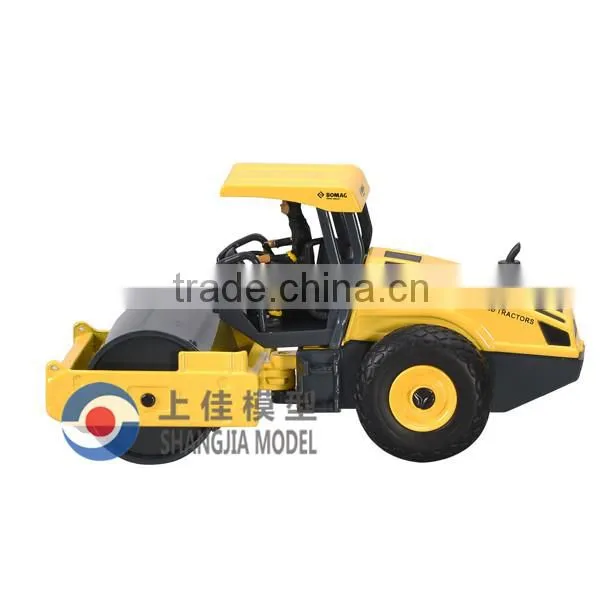 Miniature model, diecast model road roller,scale model toy manufacturer
