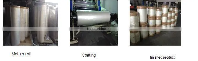 Printable Gold & Silver Polyester Metallic/Metalized Film Roll