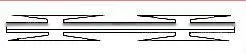 fence wall plastic bird spikes strip anti climb spikes