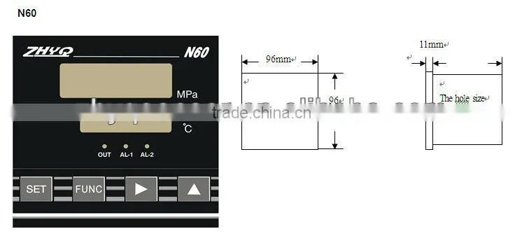 temperature controller , pressure indicator , temperature indicator