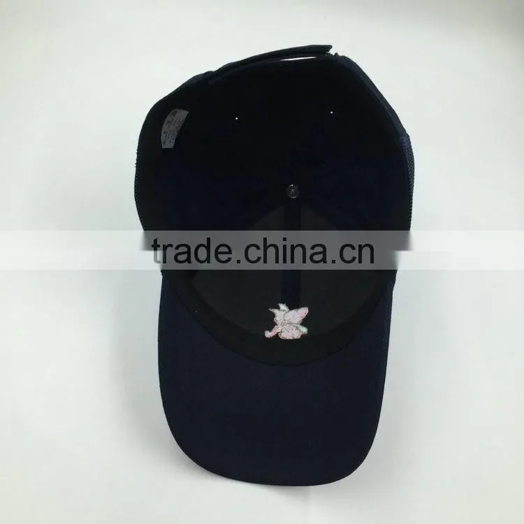 Embroideried sports baseball adjustable hat for sale