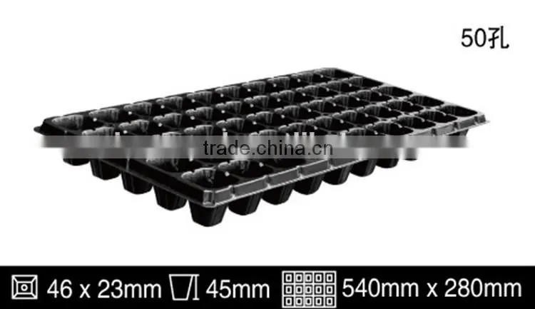 72holes plastic seed tray