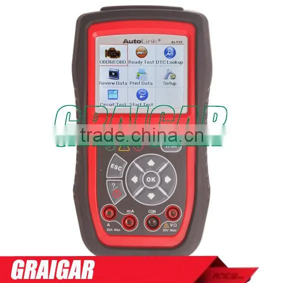 NEW Original Autel AutoLink AL539 OBDII/CAN SCAN TOOL AutoLink AL539 OBD2 CodeScanner Internet Update Multilingual Menu