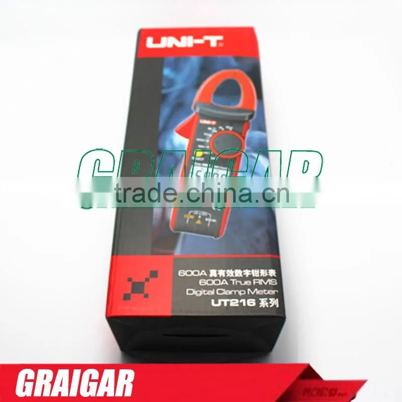 UNI-T UT216A True RMS Digital Clamp Meters Auto Range w/ NCV Capacitance AC&DC Voltage AC Current Ohm Tester Multimetro